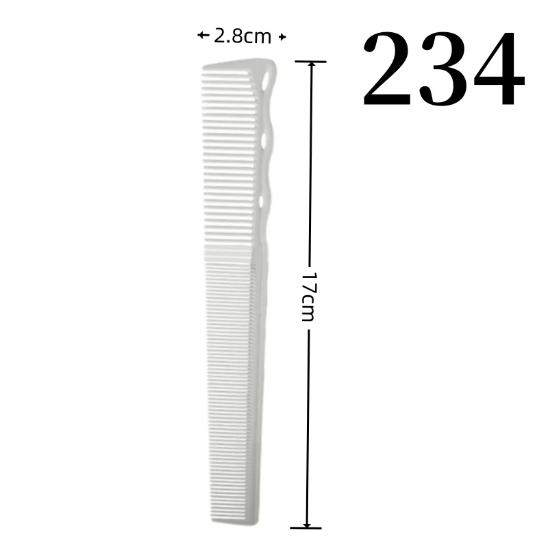 Haircut Comb Barber Shop Hair Trimming Combs Hair Salon Hairdressing Hair Cutting Brush Professional Styling Tools Y0117