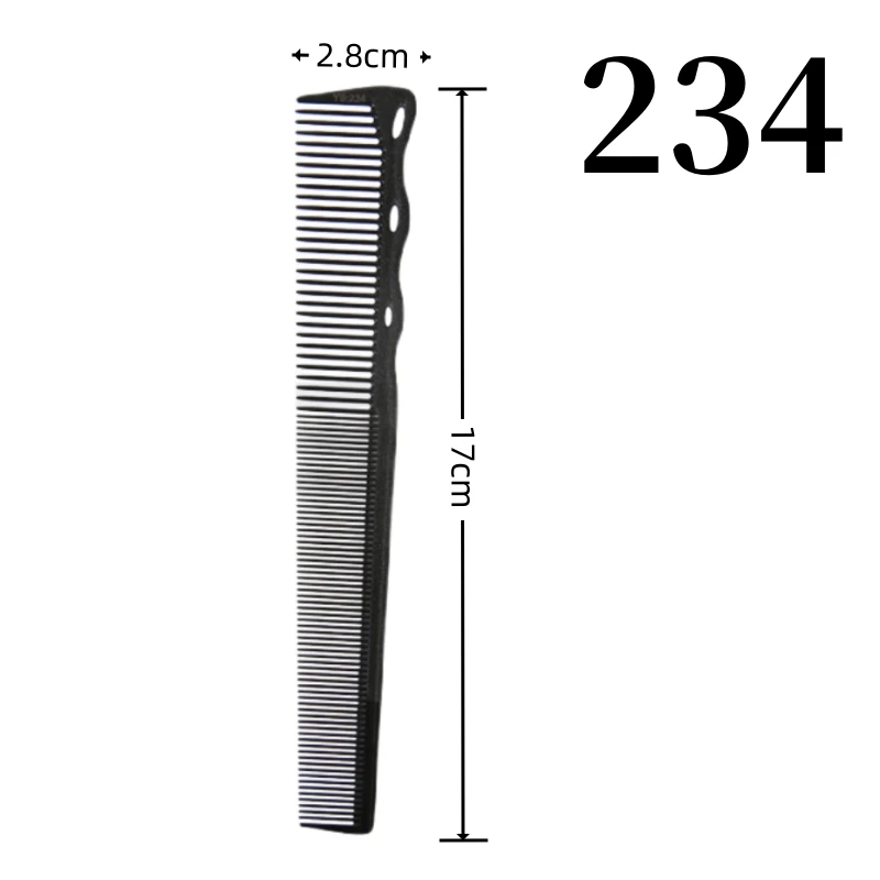 Haircut Comb Barber Shop Hair Trimming Combs Hair Salon Hairdressing Hair Cutting Brush Professional Styling Tools Y0117
