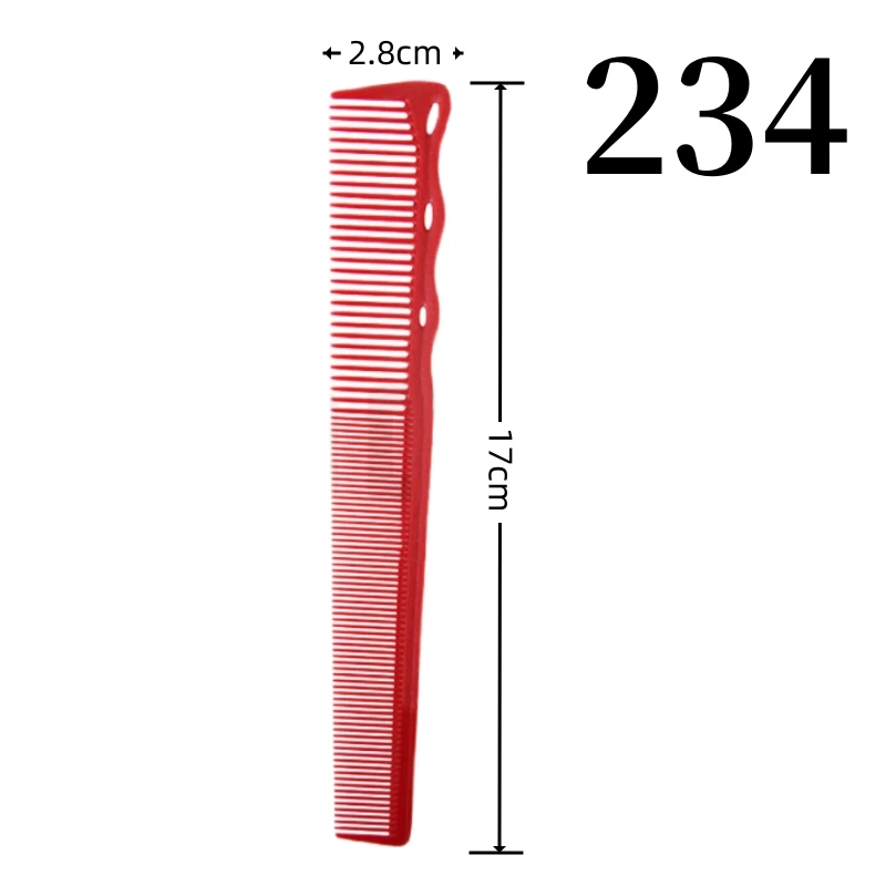 Haircut Comb Barber Shop Hair Trimming Combs Hair Salon Hairdressing Hair Cutting Brush Professional Styling Tools Y0117