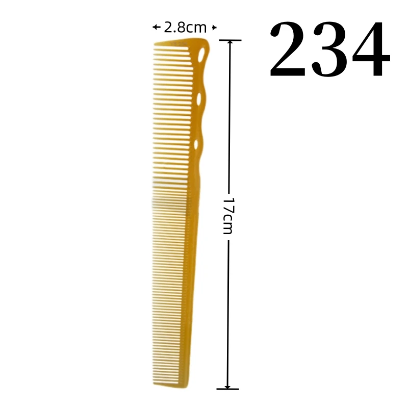 Haircut Comb Barber Shop Hair Trimming Combs Hair Salon Hairdressing Hair Cutting Brush Professional Styling Tools Y0117