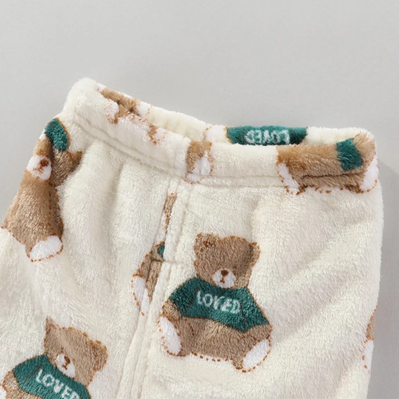 2Pcs Set Newborn Baby Clothing Flannle Girls Set Spring Autumn Suit for Babies Soft Toddler Jacket Fashion Infant Clothes 0-24 M