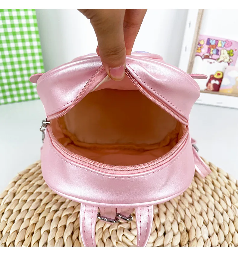 New Cute Children's Bag Fashion Sequin Kindergarten Backpacks for Baby Girls Cartoon Casual Schoolbag Princess Bag Girls Gifts