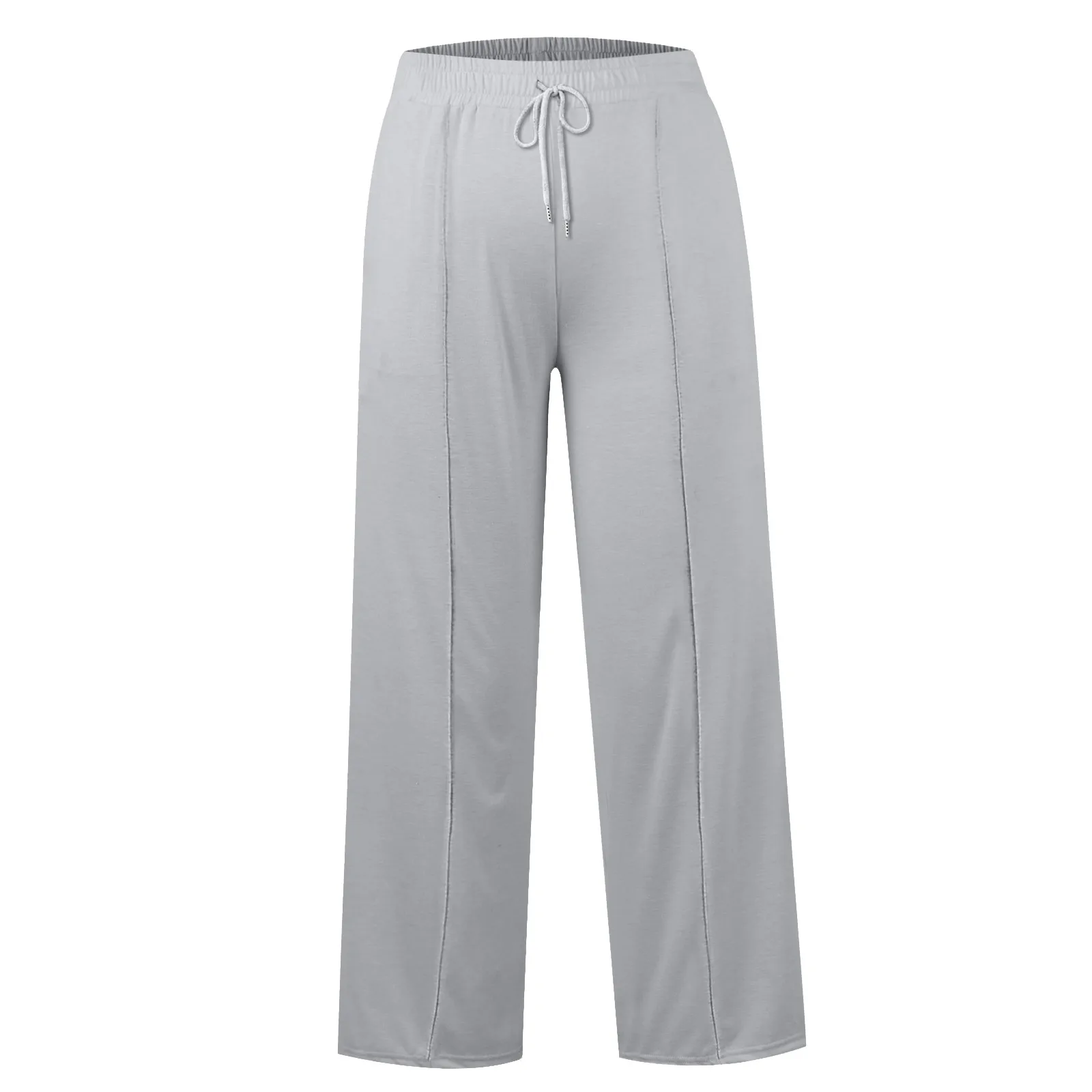 Wide Leg Pants For Women’S Fleece Lined Sweatpants Straight Pants Bottom All-Math Plain Fitness Joggers Pants Travel Basic