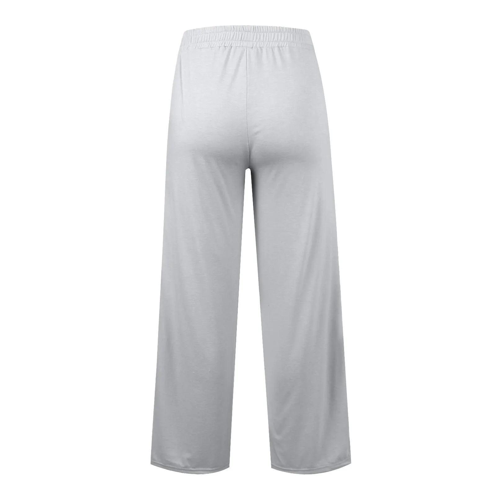 Wide Leg Pants For Women’S Fleece Lined Sweatpants Straight Pants Bottom All-Math Plain Fitness Joggers Pants Travel Basic