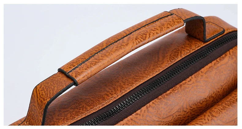 Luxury Brand Men's Crossbody Shoulder Bag For Husband Gift PU Leather Men Office Tote Business Messenger Side Bag Male Handbags