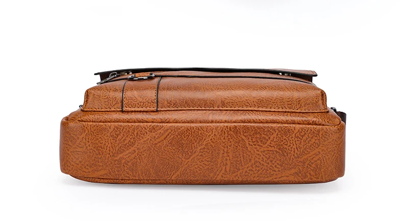 Luxury Brand Men's Crossbody Shoulder Bag For Husband Gift PU Leather Men Office Tote Business Messenger Side Bag Male Handbags