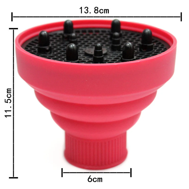 Suitable 4-4.8cm Universal Hair Curl Diffuser Cover Diffuser Disk Hairdryer Curly Drying Blower Hair Styling Tool Accessories
