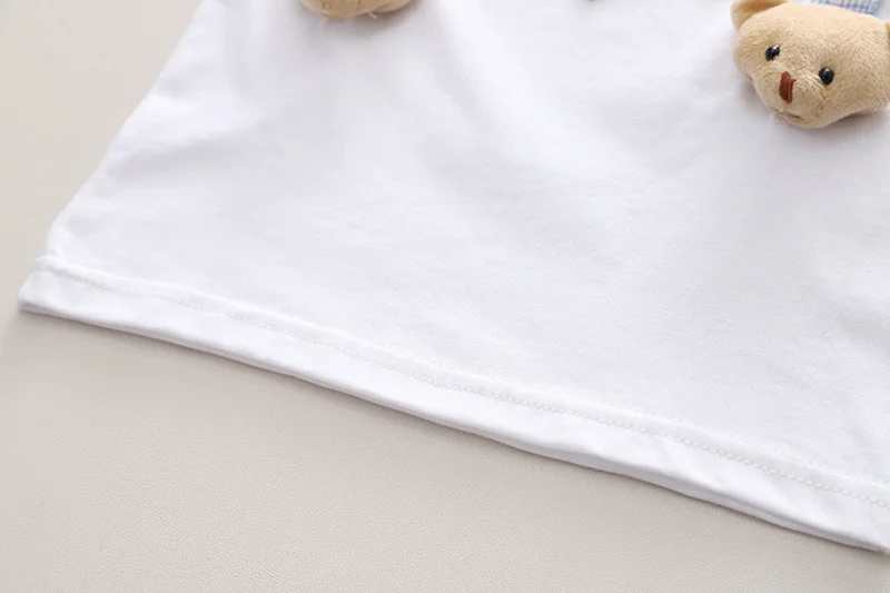 New Kids Clothes Suit Summer Children Boy Girl Patchwork T Shirt Shorts 2Pcs/Set Baby Toddler Clothing Infant 1 2 3 4 5 Years