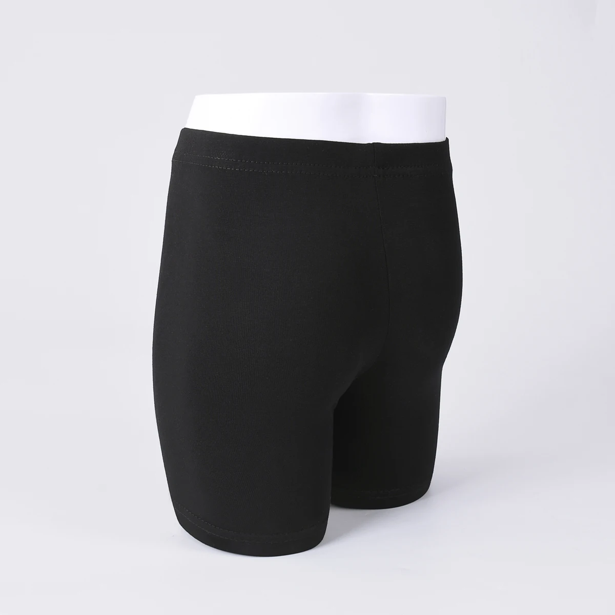 4pcs Comfy 95% Cotton Solid Short Leggings Set Slim Shorts For Girls Summer (Random Color) |