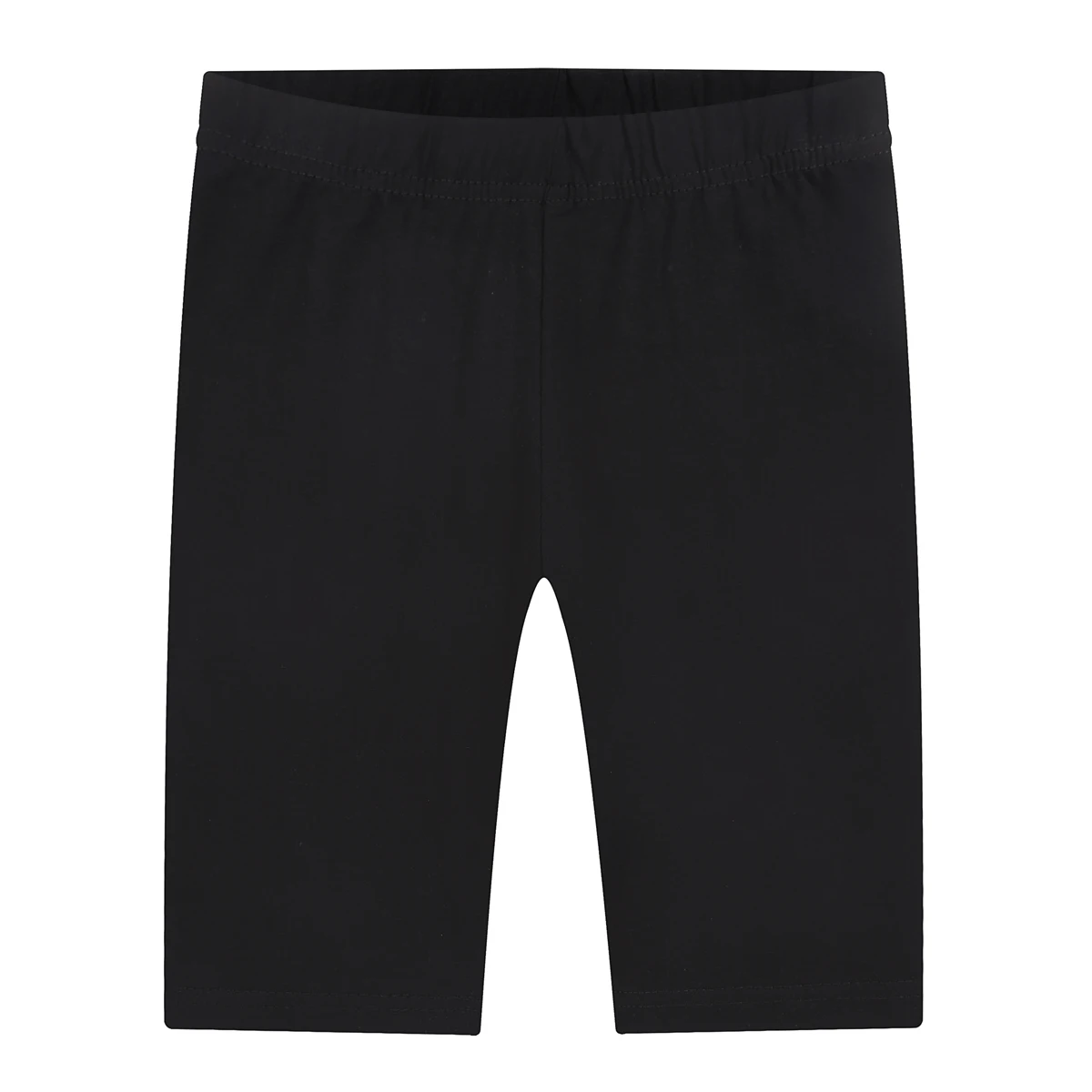4pcs Comfy 95% Cotton Solid Short Leggings Set Slim Shorts For Girls Summer (Random Color) |