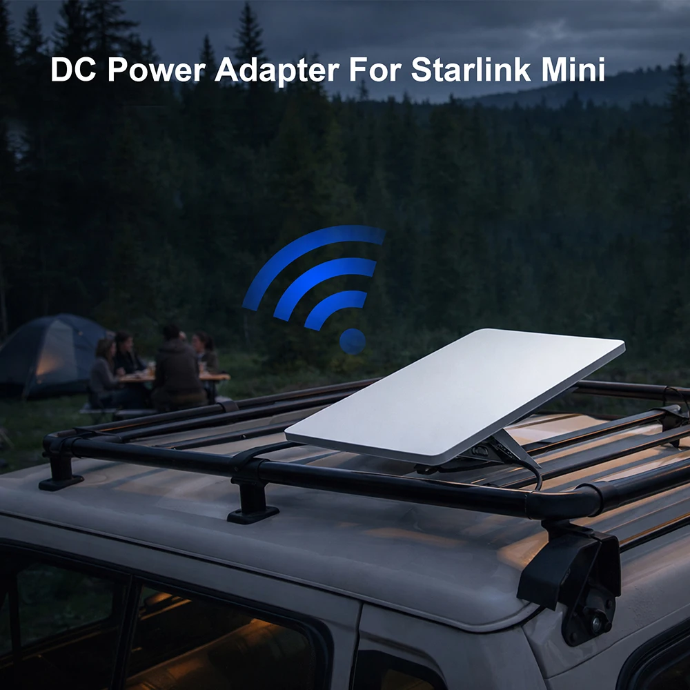255W Car Charger for Starlink Mini, 5-Port USB C PD 100W PPS 45W Super Fast Charging for MacBook Pro iPhone 17 16 15 Samsung S26