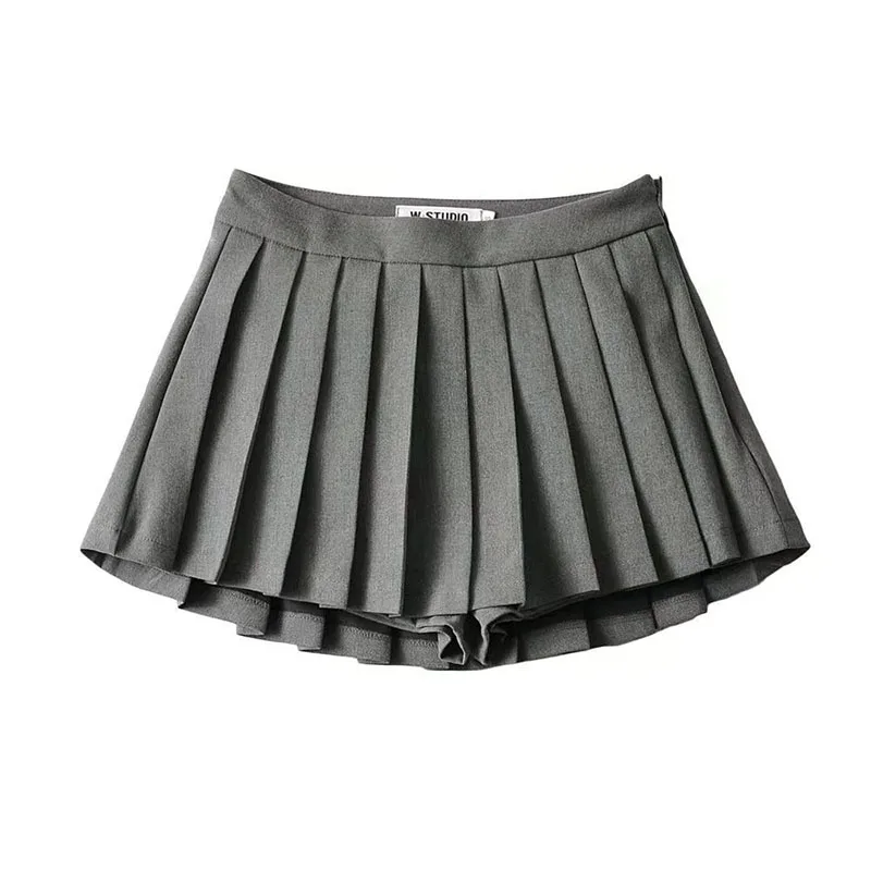 MEXZT Sexy Pleated Skirts Women Korean High Waist Mini Skirts JK Preppy Summer Fashion White Black Gyaru Tennis Extreme Skirt