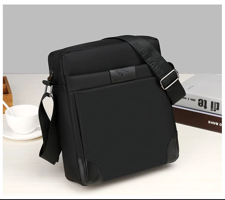 Summer Kangaroo Luxury Brand Men Crossbody Bags Oxford Vintage Messenger Bag Male Small Shoulder Bag For Man Business Handbag