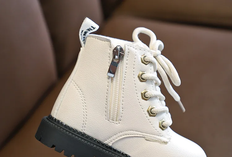 Children's Boots For Boys Girls Fashion Kids Ankle Snow Boots Rubber Outsole Autumn Winter Warm Classic For Toddlers Big Kids