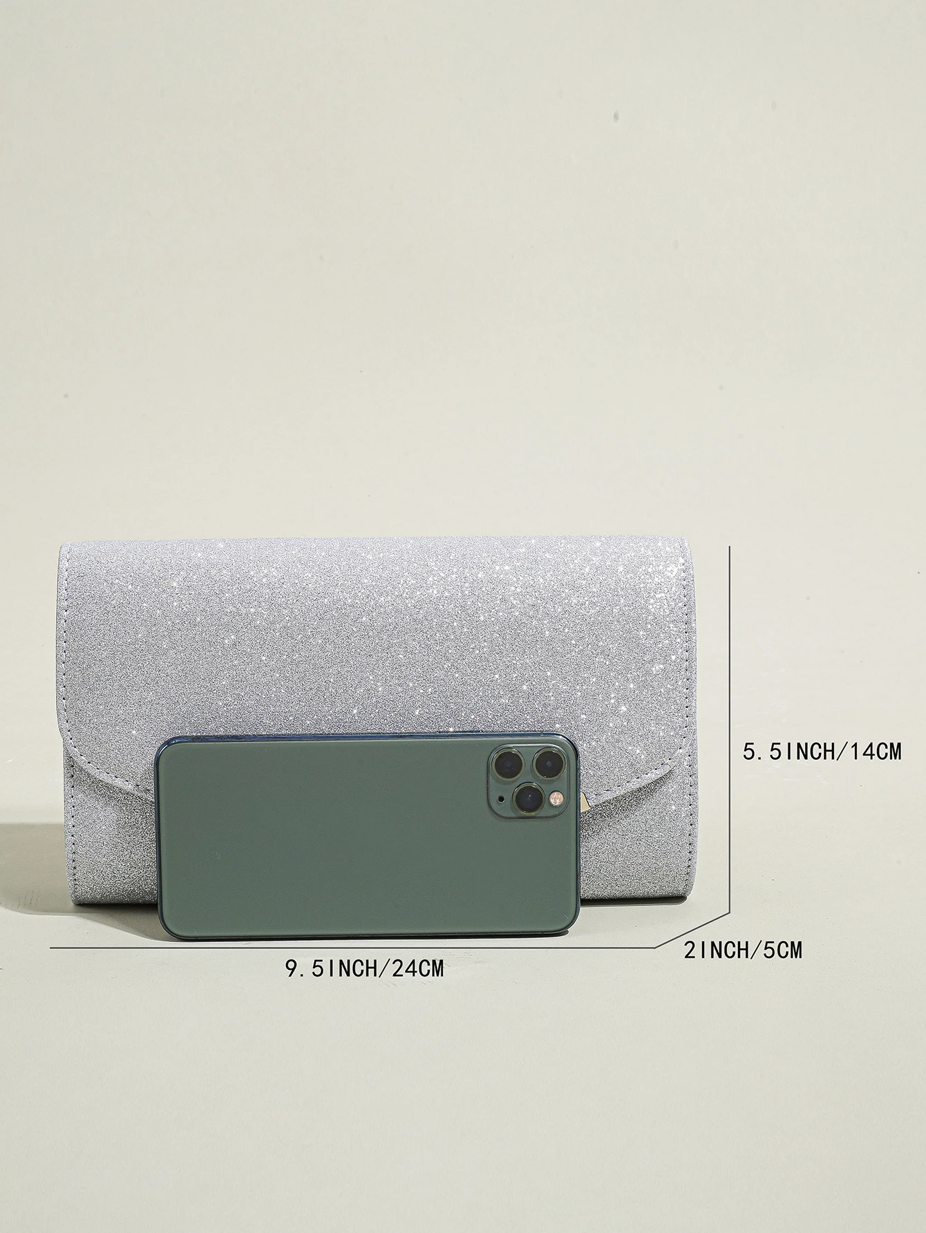Clutch Purse Evening Bag for Women, Glitter Evening Envelope Handbag With Detachable Chain for Wedding and Party