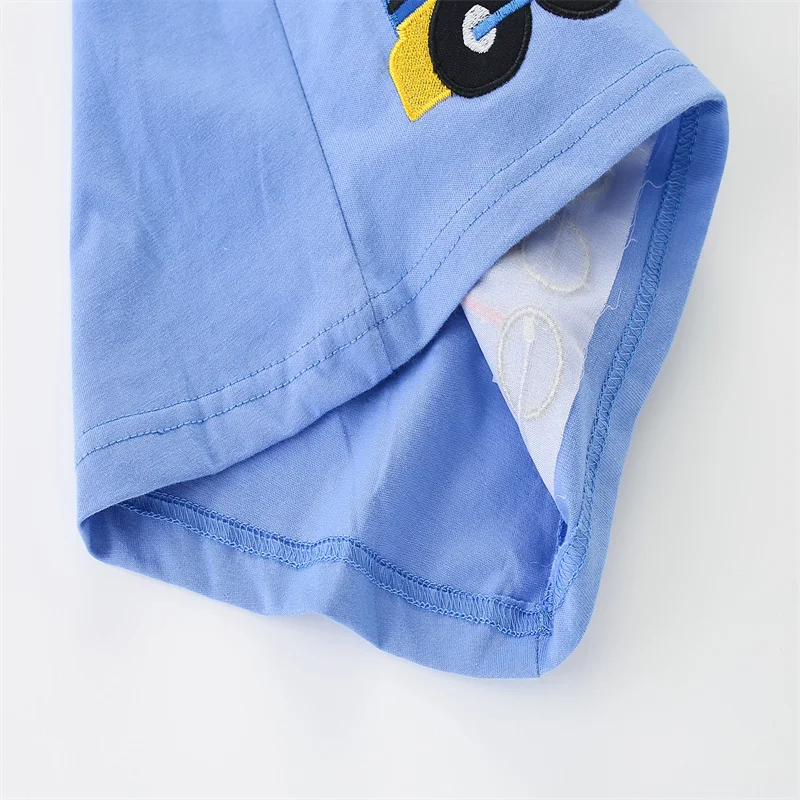 Jumping Meters 2-7T Summer Clothing Sets With Animals  Boys Girls Cotton Fashion Children's Clothing Sets Hot Selling Suits