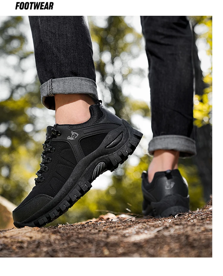 Mens Women Classical Hiking Boots Summer Winter Outdoor Non Slip Fashion Sneakers Ankle Boot Boys Rubber Climbing Shoes Autumn