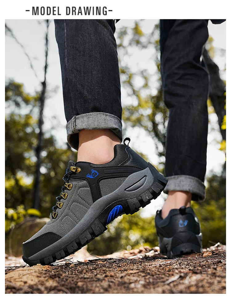 Mens Women Classical Hiking Boots Summer Winter Outdoor Non Slip Fashion Sneakers Ankle Boot Boys Rubber Climbing Shoes Autumn