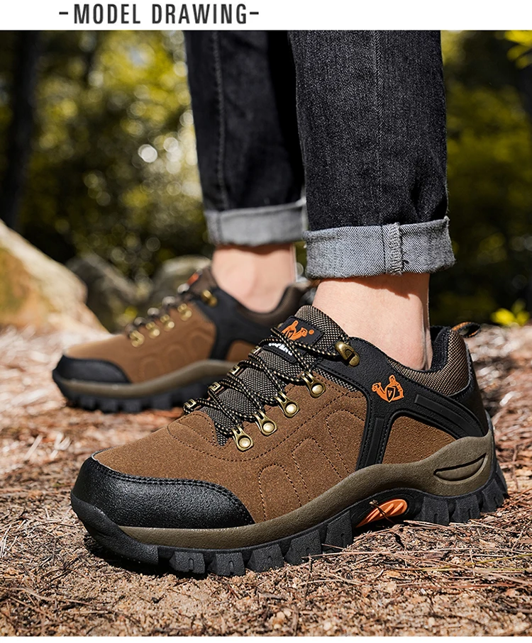 Mens Women Classical Hiking Boots Summer Winter Outdoor Non Slip Fashion Sneakers Ankle Boot Boys Rubber Climbing Shoes Autumn
