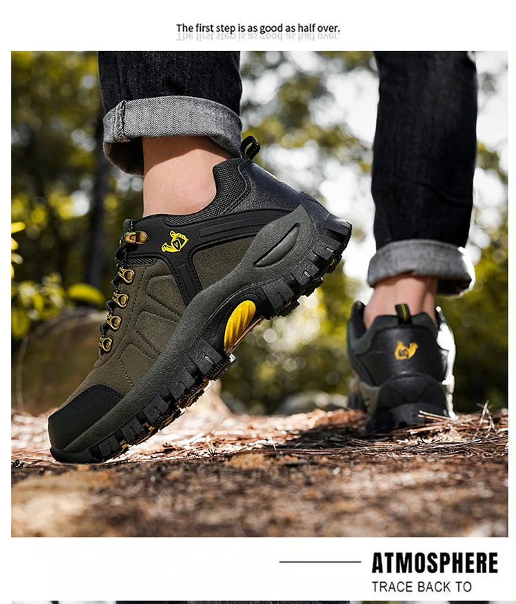 Mens Women Classical Hiking Boots Summer Winter Outdoor Non Slip Fashion Sneakers Ankle Boot Boys Rubber Climbing Shoes Autumn