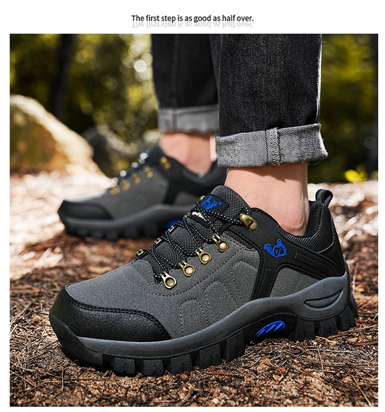 Mens Women Classical Hiking Boots Summer Winter Outdoor Non Slip Fashion Sneakers Ankle Boot Boys Rubber Climbing Shoes Autumn