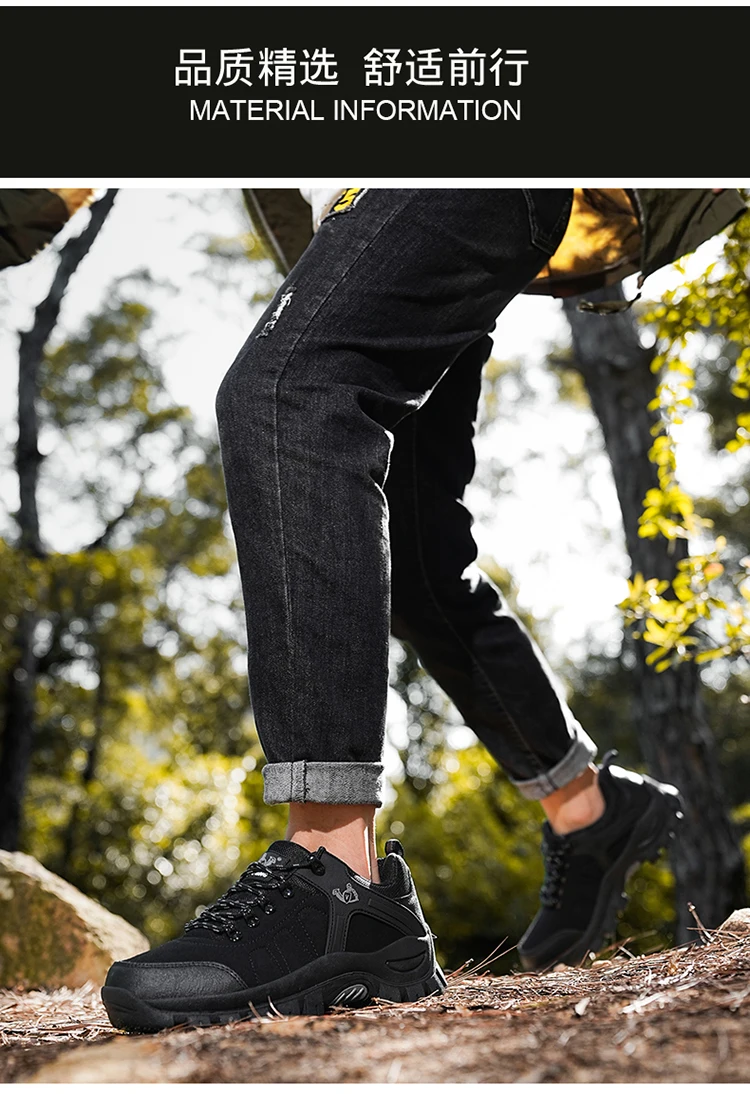 Mens Women Classical Hiking Boots Summer Winter Outdoor Non Slip Fashion Sneakers Ankle Boot Boys Rubber Climbing Shoes Autumn