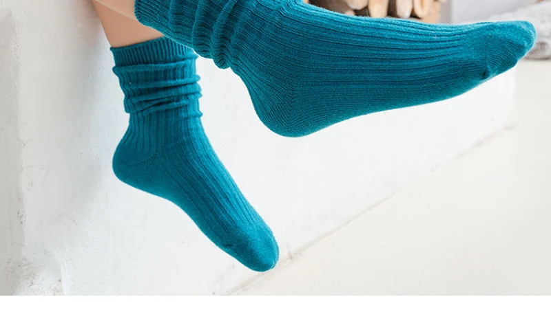 3Pairs/Lot 2024 Spring Summer Children's Candy Color Socks Korean Japanese Style Kids Boys Girls Double Needle Mid-Tube Socks