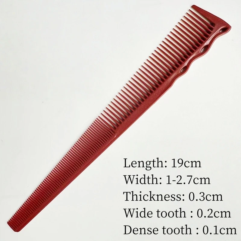 Haircut Comb Barber Shop Hairdresser Professional Hair Cutting Combs Sideburns Hair Brush Hair Salon Hairdressing Styling Tools