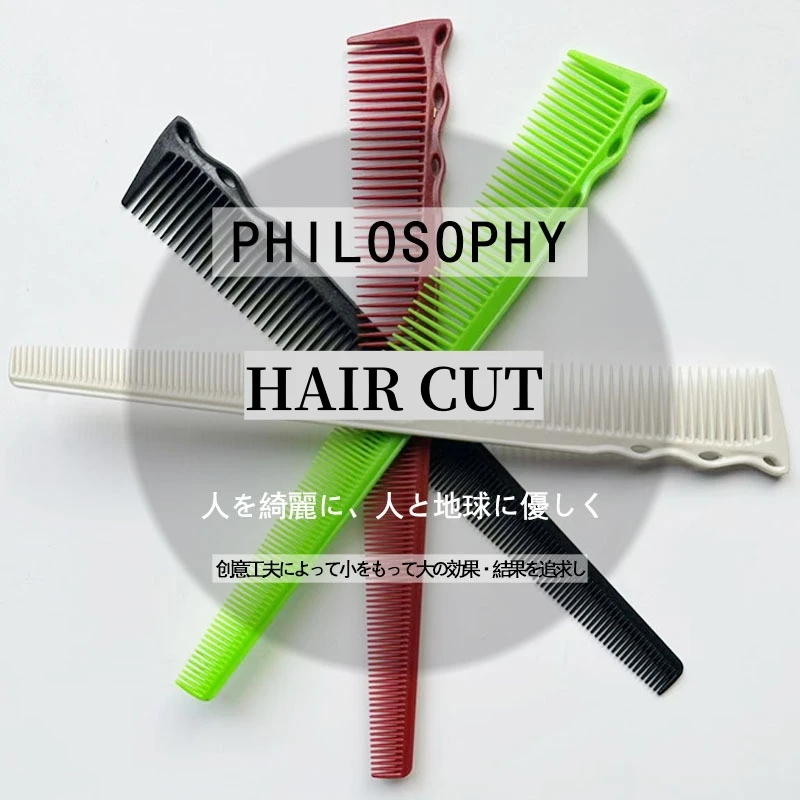 Haircut Comb Barber Shop Hairdresser Professional Hair Cutting Combs Sideburns Hair Brush Hair Salon Hairdressing Styling Tools