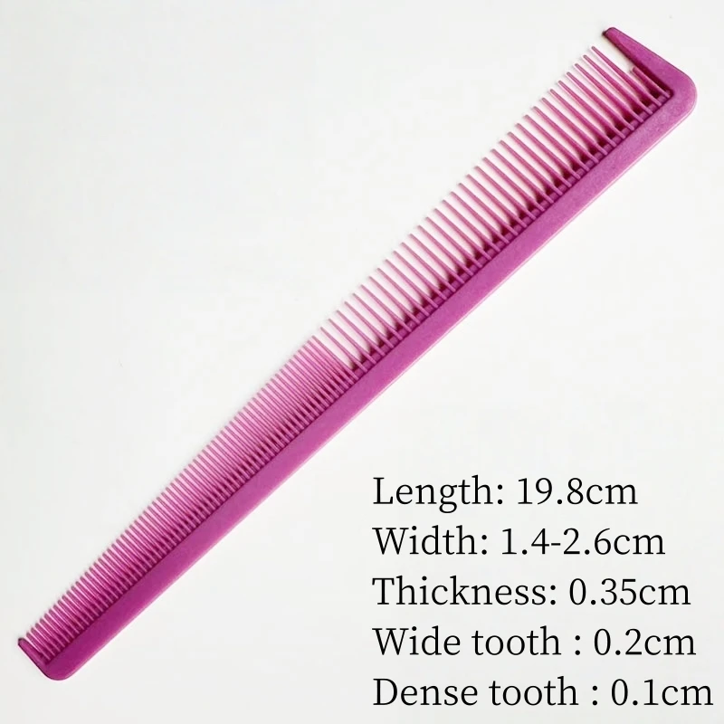 Haircut Comb Barber Shop Hairdresser Professional Hair Cutting Combs Sideburns Hair Brush Hair Salon Hairdressing Styling Tools