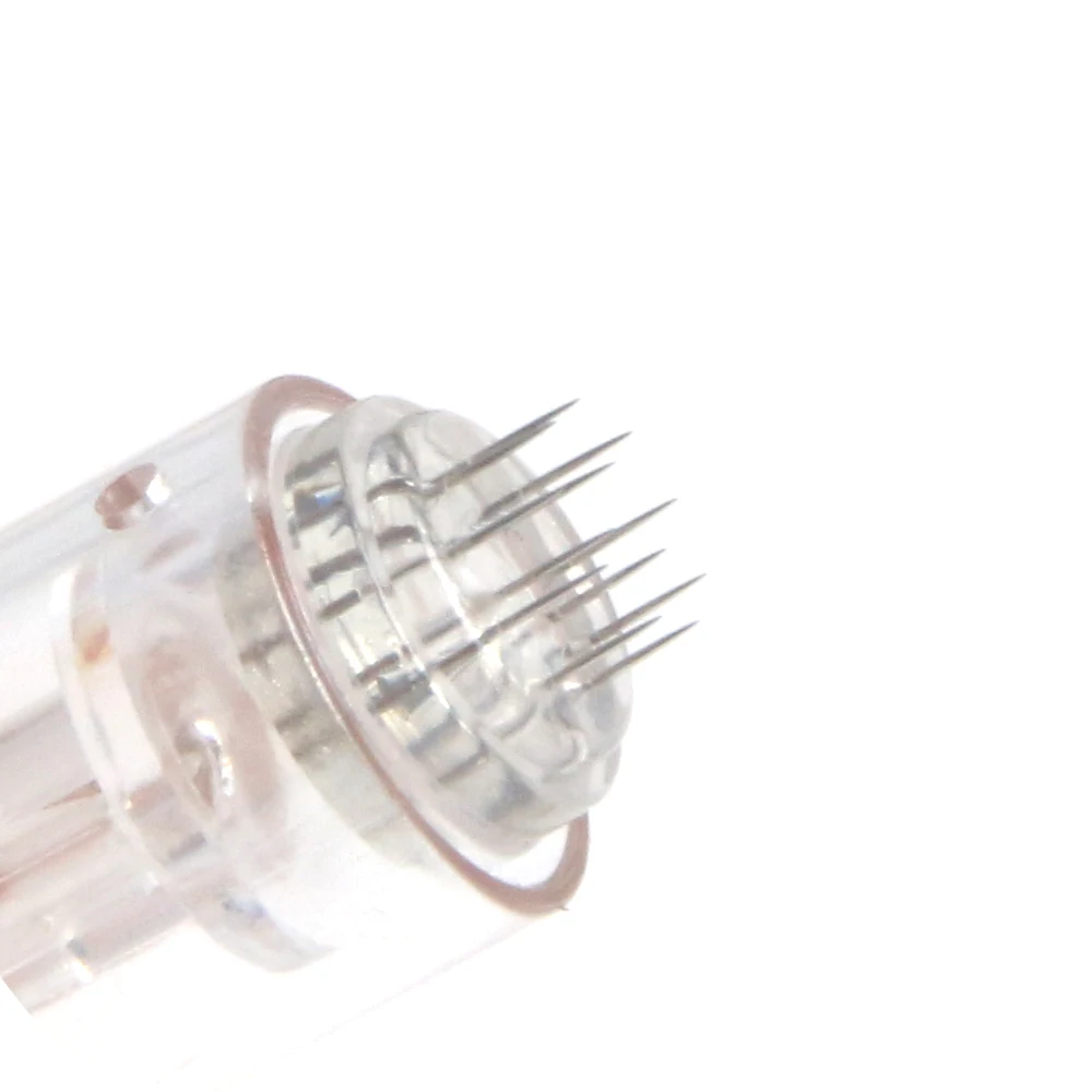 50pcs 12pin/36pin Round Nano Microneedling DermaPen Needles Screw Cartridge Replacement Heads Tattoo Nano Micr Needle
