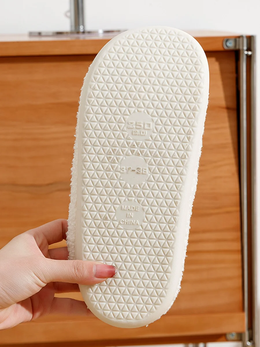 Valentine's Day Women Slippers Winter Bedroom Fashion Colorful Heart Warm Comfortable Concise Home Shoes Girlfriend Gift