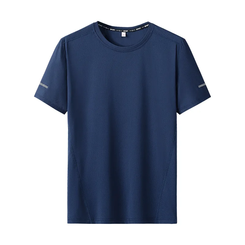 T-shirt Big Size 9XL/10XL/11XL for Men Quick Drying T-shirt for Men Round Neck Plus Size Short Sleeve Oversized T Shirt