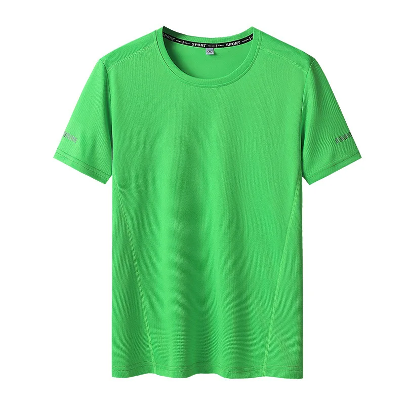 T-shirt Big Size 9XL/10XL/11XL for Men Quick Drying T-shirt for Men Round Neck Plus Size Short Sleeve Oversized T Shirt
