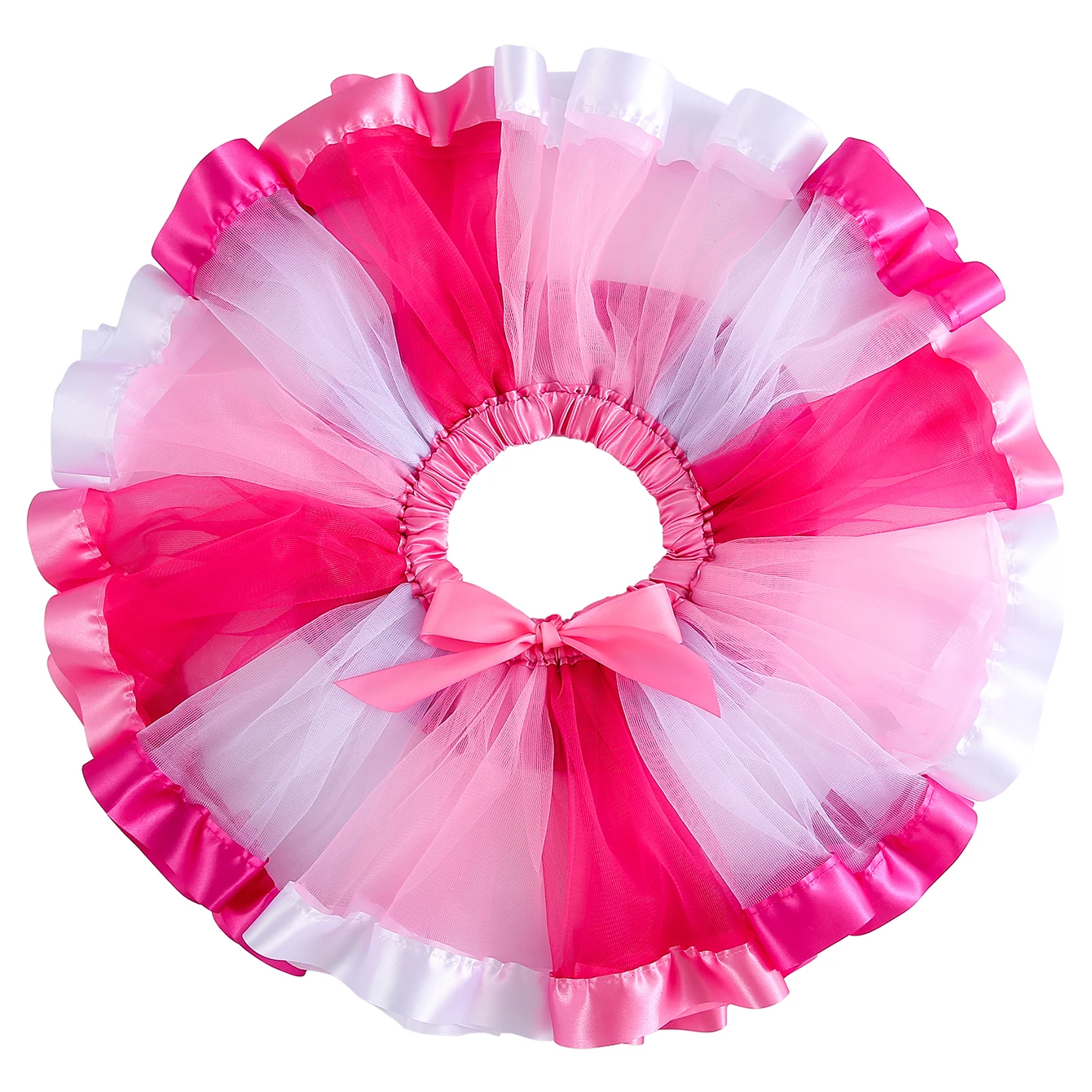 Mini skirt Party With Hairpin 2024 Tutu Skirt Baby Girl Skirts Princess Rainbow Tulle Skirts Girls Clothes Children Clothing