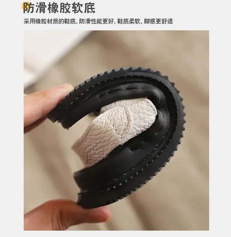 Children's Sandals Fashion Boys' New Summer Middle and Small Children's Soft Sole Baby Anti Slip Open Toe Beach Shoes