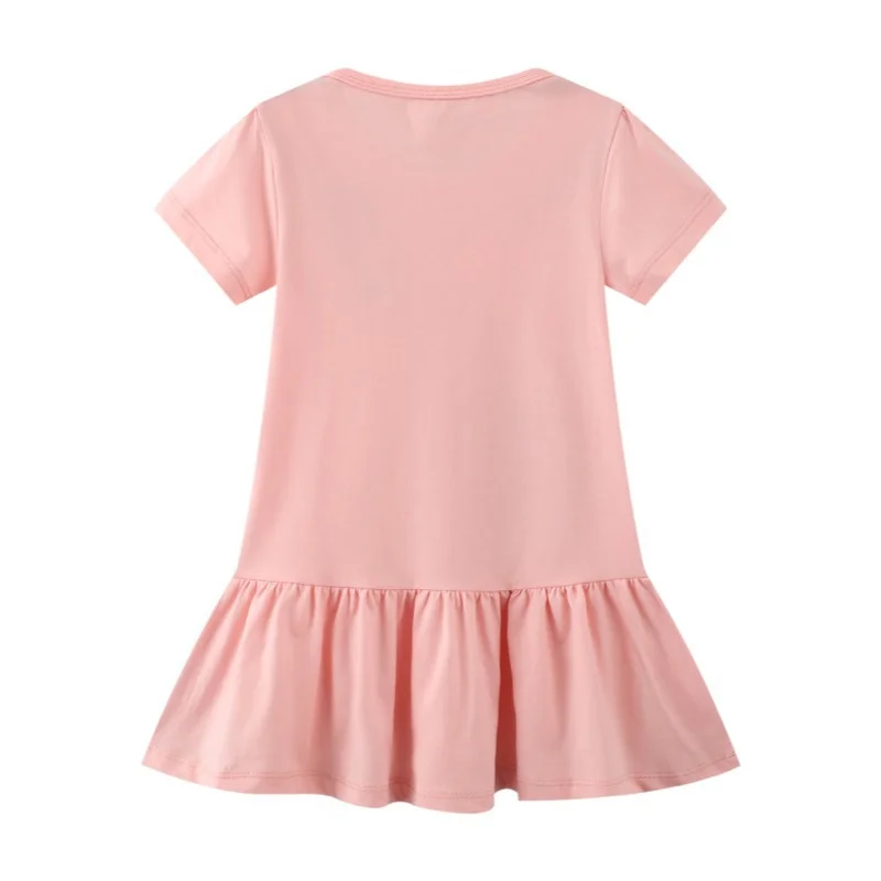Jumping Meters 2-7T New Arrival Summer Girls Dresses Bag Print Hot Selling Baby Summer Frocks Clothes Frocks Party Birthday