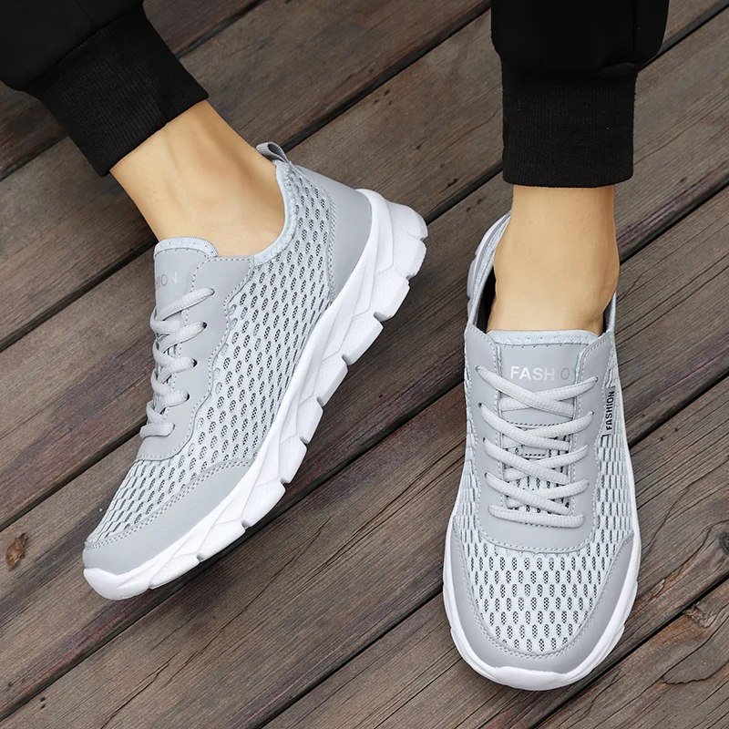MAEDEF Men's Shoes Casual Breathable Walking Sneakers Outdoor Tennis Comftable Lightweight Running Sports Shoes Fashion Sneakers