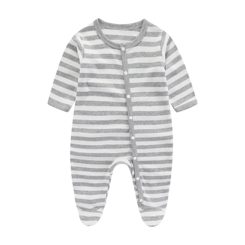 Spring Long Sleeve Baby Onesies 2024 Baby Clothes Summer Leg-Wrapping Onesies Soft Boys Romper Cartoon Newborn Bodysuit 0-9Month