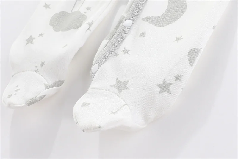 Spring Long Sleeve Baby Onesies 2024 Baby Clothes Summer Leg-Wrapping Onesies Soft Boys Romper Cartoon Newborn Bodysuit 0-9Month