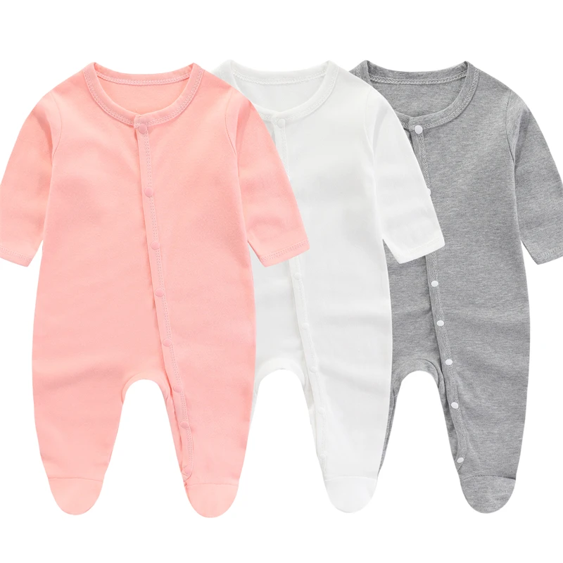 Spring Long Sleeve Baby Onesies 2024 Baby Clothes Summer Leg-Wrapping Onesies Soft Boys Romper Cartoon Newborn Bodysuit 0-9Month