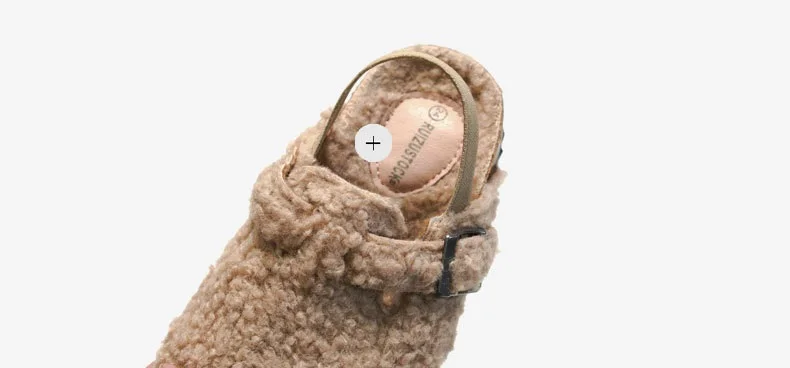Kids Cork Warmly Slippers Babies Plush Casual Footwear Non-slip Girls Boys Mid-sole Shoes Comfortable Children Cotton Footwear