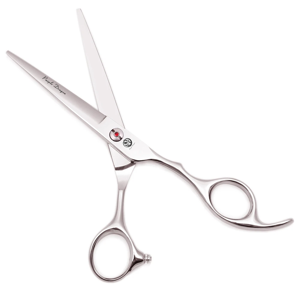 Professional Hair Scissors Japan 440C Purple Dragon 6" Hair Cutting Scissors Barber Thinning Scissors Haircut Set Razor Z2003