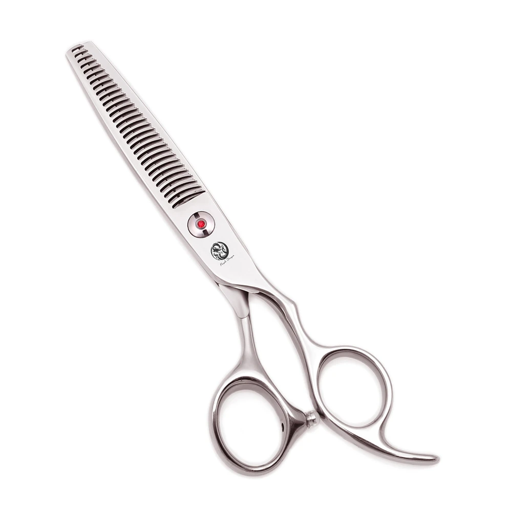 Professional Hair Scissors Japan 440C Purple Dragon 6" Hair Cutting Scissors Barber Thinning Scissors Haircut Set Razor Z2003