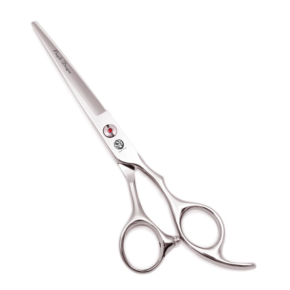 Professional Hair Scissors Japan 440C Purple Dragon 6" Hair Cutting Scissors Barber Thinning Scissors Haircut Set Razor Z2003