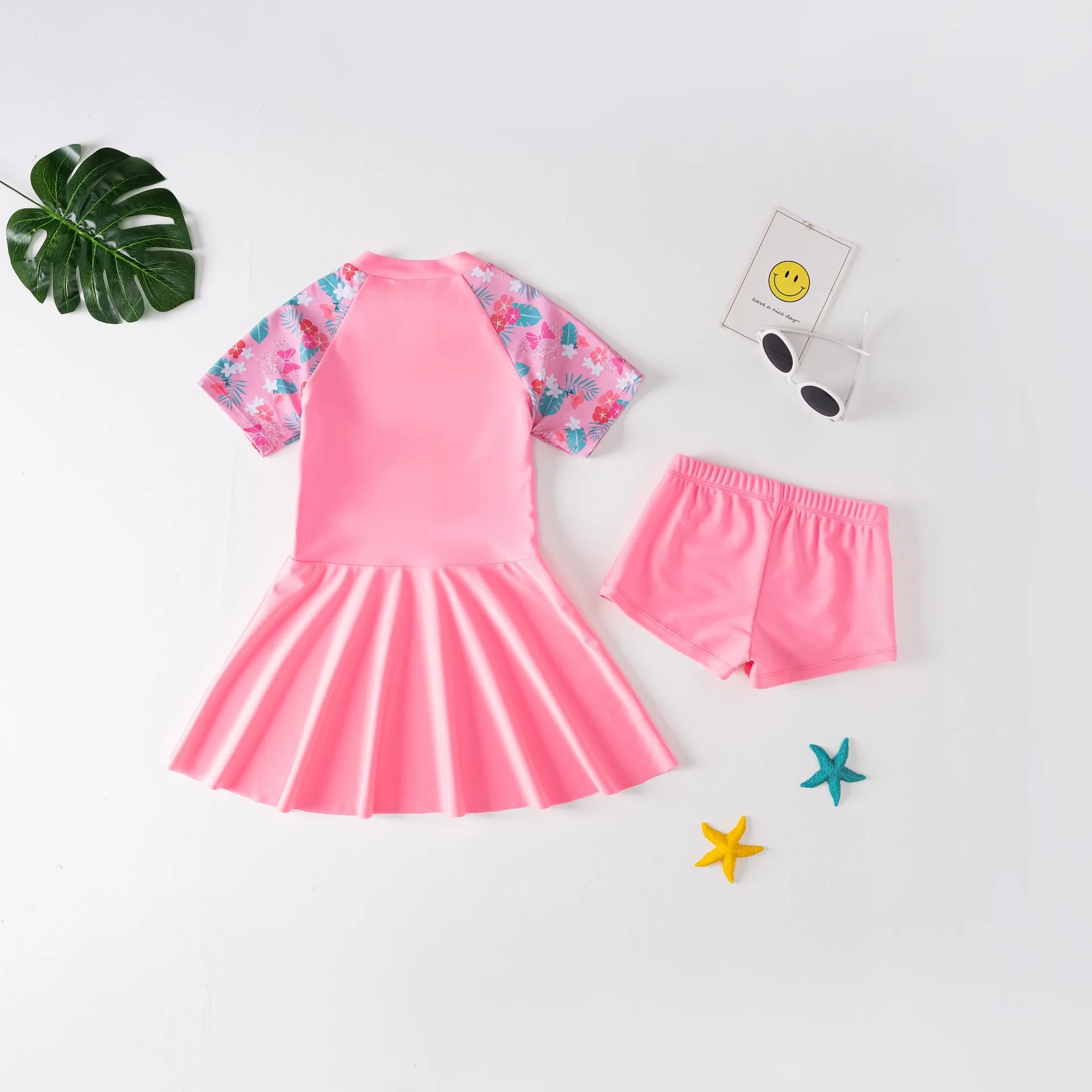 Children's Swimming Costume Girls Split Summer Girls Swimming Costume Cute Princess Small Middle And Large Children Swimwear
