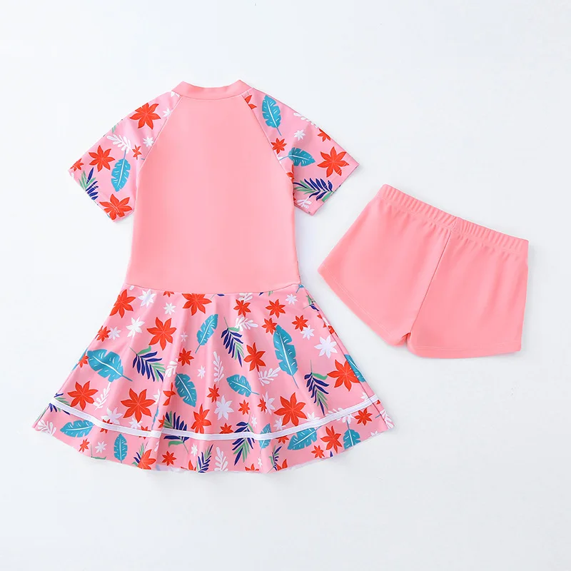 Children's Swimming Costume Girls Split Summer Girls Swimming Costume Cute Princess Small Middle And Large Children Swimwear