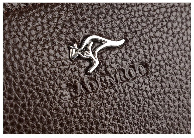 Luxury Brand Men's Wallet Leather Long Wallet PU Leather Wallet Men Double Zipper Coin Pocket Purse Business Clutch Phone Bag