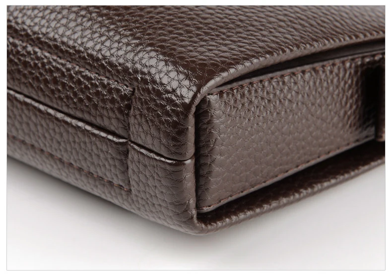 Luxury Brand Men's Wallet Leather Long Wallet PU Leather Wallet Men Double Zipper Coin Pocket Purse Business Clutch Phone Bag