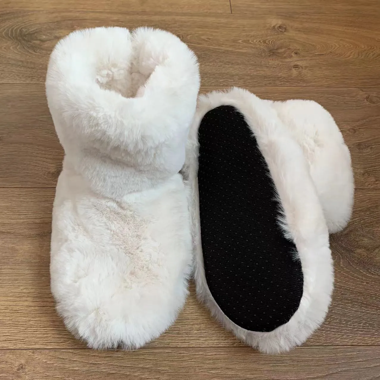 House Fluffy Slipper Womens Winter Fur Men Male Warm Plush Indoor Flat Fuzzy Female Room Shoes Wool Home Boots Fleece Flip Flop